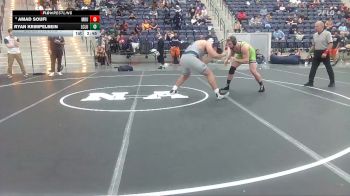 285 lbs Champ. Round 1 - Ryan Krimpelbein, Life NCWA vs Amad Soufi, Missouri Baptist University