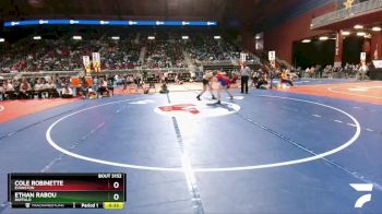 3A-170 lbs Cons. Round 1 - Ethan Rabou, Buffalo vs Cole Robinette, Evanston