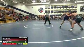 175 lbs Cons. Round 5 - Tyler Fair, North Ridgeville vs Ben DiMarco, Kenston