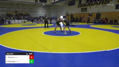 135 lbs Consi Of 32 #2 - Levi Shivers, South Anchorage (AK) vs Ryder Sprague, West Linn (OR)