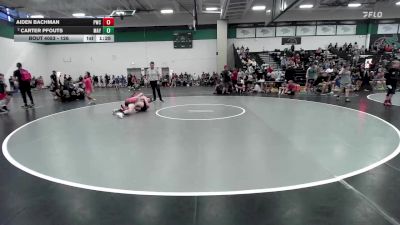 126 lbs Semifinal - Aiden Bachman, Powerhouse Wrestling Club vs Carter Pfouts, Maysville