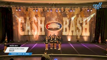 United Elite Cheer - Riot [2024 L3 Junior - D2 - Small Day 2] 2024 Cheer Power Cash Bash Showdown Galveston