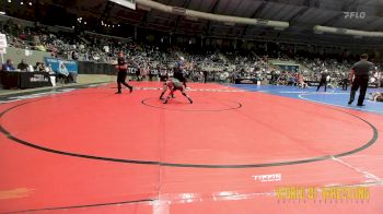 54 lbs Consi Of 8 #2 - Quincy Parn, Blue Pride Wrestling Club vs Blair Halsted, Hammertime Wrestling Academy