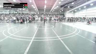 145 lbs Quarterfinal - Maddie Cooper, CT vs Faith Bane, NC