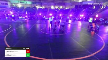 98 lbs Rr Rnd 1 - Jayce Kisamore, Mayhem vs Jonah St John, Denver East