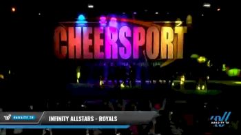 Infinity Allstars - Royals [2021 L6 International Open Coed - Small Day 1] 2021 CHEERSPORT National Cheerleading Championship