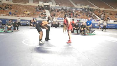 192-D3 Quarterfinal - Julian Hughes, Lee Williams High School vs Van Merkley, Combs High School