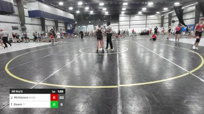 100 lbs Rr Rnd 5 - Jp McKeown, Mat Assassins K8 A vs Treydan Beam, Team Tugman K-8