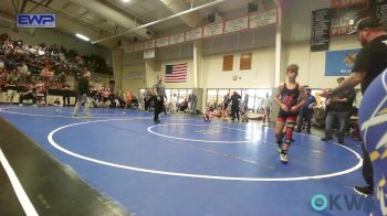 84 lbs Quarterfinal - Manny Payne Jr, HURRICANE WRESTLING ACADEMY vs Aceyn Marr, Newkirk Takedown Club