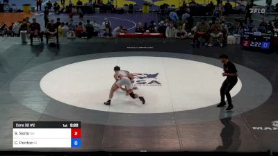 157 lbs Cons 32 #2 - Shane Saito, OH vs Chaz Ponton, ID