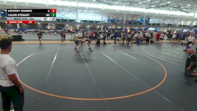 200 lbs Champ. Round 2 - Calvin Stewart, Howe Wrestling School vs Anthony Romero, Eagle Empire