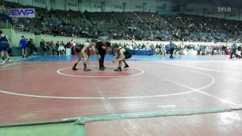 118 lbs Consi Of 16 #1 - Dolin Parnell, Mustang Middle School vs Gavin Harkrider, Midwest City Bombers