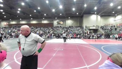 54 lbs Rr Rnd 1 - Elsa Grant, Athlos Wrestling vs Francheska Alves, Willows Wrestling