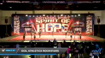 Idol Athletics Rockstars [2021 Youth Small 2 D2 Day 1] 2021 Universal Spirit: Spirit of Hope National Championship