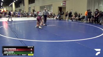 106 lbs 4th Wrestleback (32 Team) - Noah Watkins, Team Rich Habits Black vs Jase Moore, West Georgia WC