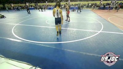 100 lbs Consi Of 4 - Preston Butler, Hilldale Youth Wrestling Club vs Alberto Cazares, Shawnee Takedown Club