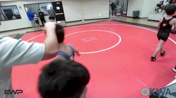 75 lbs Semifinal - Satchel Fixin, Hulbert vs Kaiden Toppah, Jay Wrestling Club