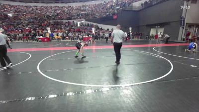 130 lbs Champ. Round 1 - Noah Laakson, Crass Trained vs Jace Jones, Wisconsin