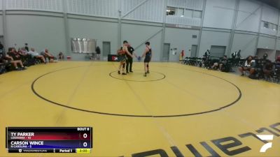 182 lbs Semis & 1st Wrestleback (8 Team) - Ty Parker, Louisiana vs Carson Wince, N Carolina