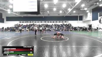 106 lbs Cons. Round 2 - Jacob Long, Etiwanda vs Jayden Hanna, Oak Hills