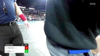 132 lbs Round Of 64 - Leo Maestas, Clovis West vs Evan Velez, Brawley