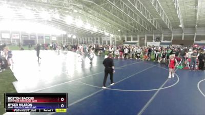 92 lbs Round 2 - Boston Backus, Champions Wrestling Club vs Ryker Nilsson, Lone Peak Elite Wrestling