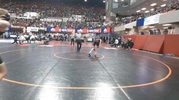 A - 110 lbs Champ. Round 1 - Kaleb Marsh, Park (Livingston)/Sweet Grass County (Big Timber) vs Eli Lonski, Sidney / Fairview