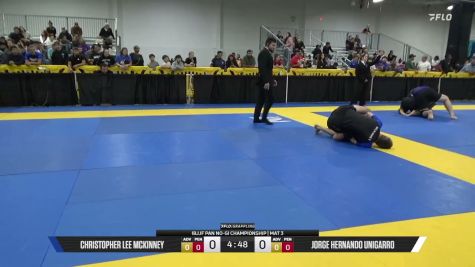 Jorge Hernando Unigarro vs Christopher Lee McKinney 2026 Pan IBJJF Jiu-Jitsu No-Gi Championship