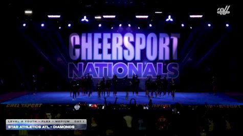 Star Athletics ATL - Diamonds [2026 L2 Youth - Flex - Medium Day 1] 2026 CHEERSPORT National All Star Cheerleading Championship
