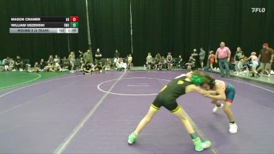 64 lbs Round 2 (4 Team) - William Uszenski, Empire WC vs Mason Cramer, Kraken Black