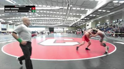 174 lbs Round 3 - Henry Downing, Sacred Heart vs Kayleb Martin, Binghamton