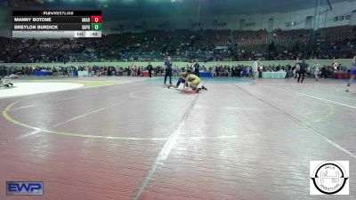 143 lbs Consolation - Manny Botone, Anadarko vs Breylon Burdick, Sapulpa Jr High