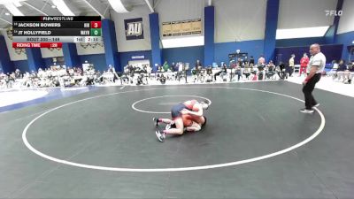 149 lbs Prelim - Jackson Bowers, Hiram College vs JT Hollyfield, Waynesburg