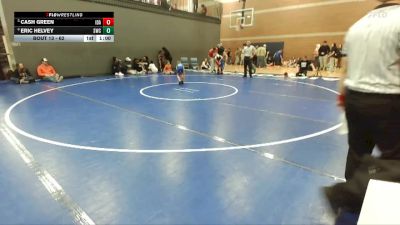 62 lbs Cons. Round 1 - Eric Helvey, Suples Wrestling Club vs Cash Green, Idaho