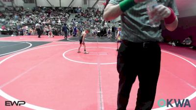 52 lbs Consolation - Easton Admire, Berryhill Wrestling Club vs Dawson Smith, Sallisaw Takedown Club