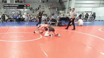 113 lbs Rr Rnd 3 - Danek Szczepanski, Hilltopper Wrestling Club - HSB vs Hayden Seymour, TDWC Maniacs Grey - HSB