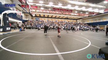 49 lbs Quarterfinal - Greyson Bode, Perry Wrestling Academy vs Asher Fanshier, Clinton Youth Wrestling