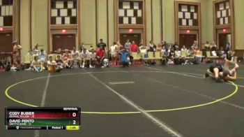 150 lbs Semis & 1st Wrestleback (8 Team) - David Pento, Smittys Barn vs Cody Bubier, Revival Yellow