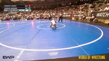 67 lbs Round Of 32 - Maddox Harris, Husky Wrestling Club vs Damani Sanders, Sherman Challengers