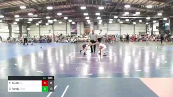 65 lbs Round Of 16 - Collin Smith, The Hunt Wrestling Club Black vs Dakota Sandy, Mat Assassins Black