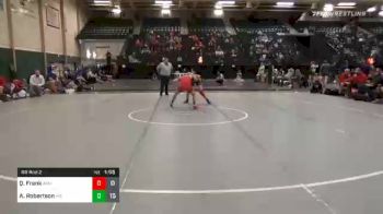 132 lbs Prelims - Quentyn Frank, Amherst High School vs Aiden Robertson, Millard South