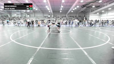 80 lbs Rr Rnd 3 - Oscar Minnick, Knights Wrestling Club vs Kolby Blake, Felix Wrestling Academy