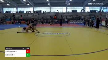 170 lbs Quarterfinal - Dylan Newsome, OH vs David Barrett, MA