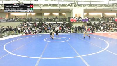 144 lbs Quarterfinal - Jaeckez Mendez, East Hartford vs Troy Torres-Morey, Windham