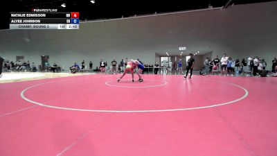 155 lbs Champ. Round 3 - Natalie Edmisson, MO vs Alyee Johnson, CO