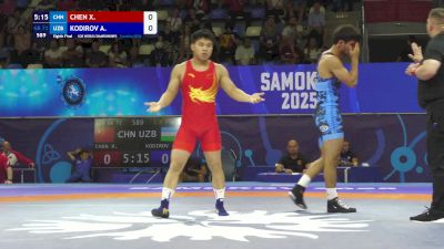72 kg 1/8 Final - Xin Chen, China vs Ahmad Kodirov, Uzbekistan