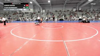 195 lbs Rr Rnd 2 - Landon Huffer, Ohio Gold vs Tyler Hildebrandt, Knights Wrestling Club-Black