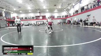 125 lbs Cons. Round 2 - Jorden Williams, Fairmont State vs Christian Luker, Mount Olive