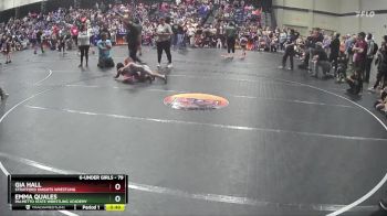 79 lbs Round 1 - Emma Quales, Palmetto State Wrestling Academy vs Gia Hall, Stratford Knights Wrestling