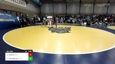 173 lbs Round Of 16 - Justin Onello, Bergen Catholic (NJ) vs Tradyn Henderson, Blackfoot (ID)